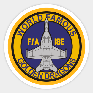 VFA-192 World Famous Golden Dragons - F/A-18 Sticker